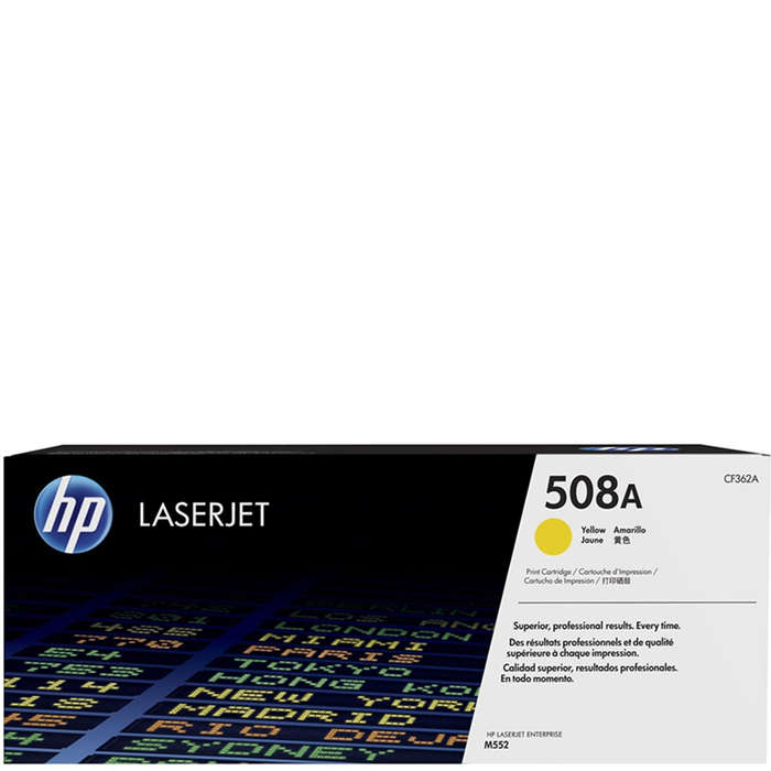 HP 508A Original Toner Cartridge-Yellow-CF362A-HP LaserJet Toner