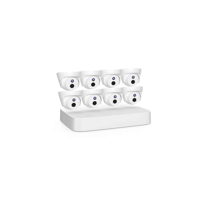 TENDA NVR KIT DOME 8 CHANNEL POE