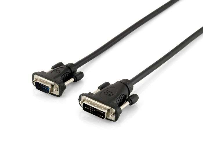 EQUIP CABLE, DVI-A  VGA 2M BLACK