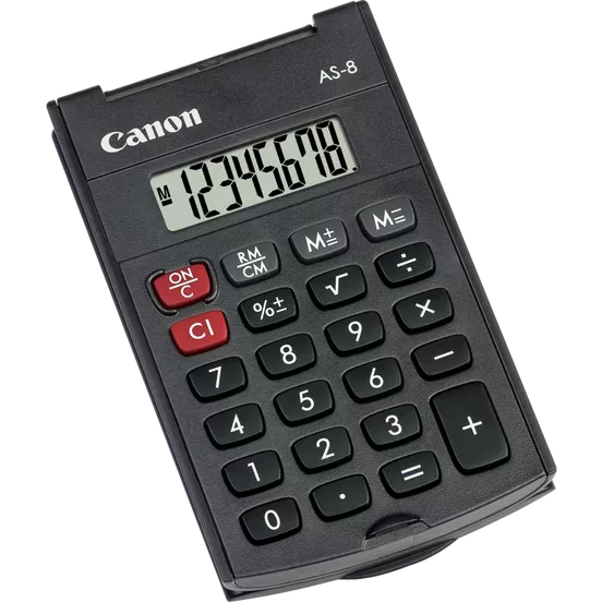 CANON D/TOP  AS-8 8 DIGIT HANDHELD
