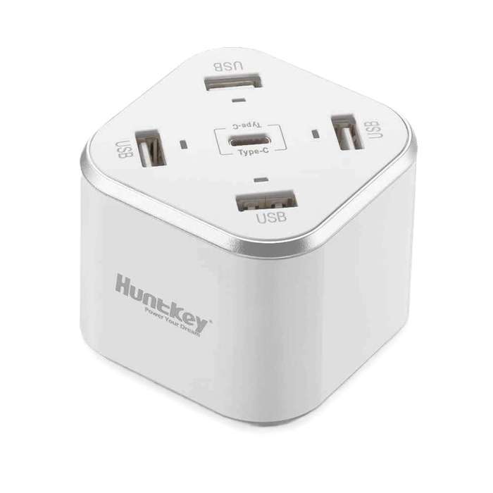 HUNTKEY SMART 4 USB & TYPE-C CHARGER