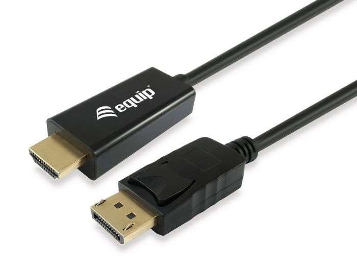 EQUIP CABLE, DISPLAYPORT TO HDMI-A 2M