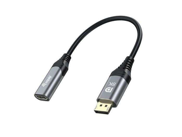 EQUIP ADAPT, DISPLAYPORT TO HDMI-A 8K