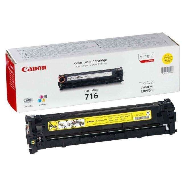 CANON 716 YELLOW TONER CARTRIDGE