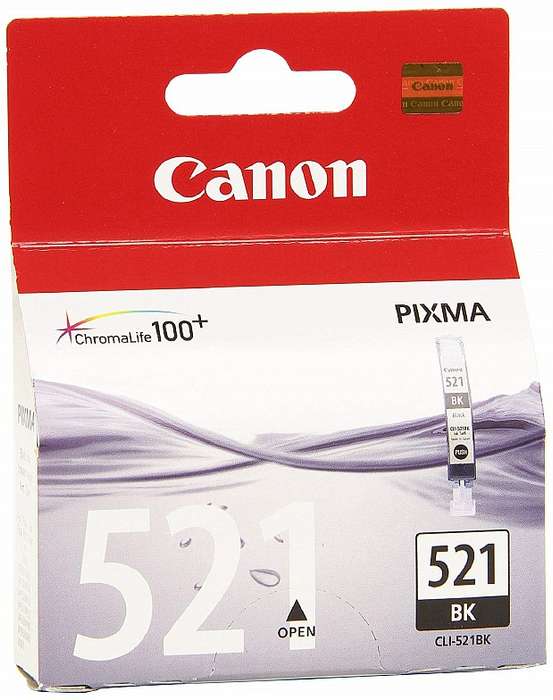 CANON CLI-521 BLACK INK TANK