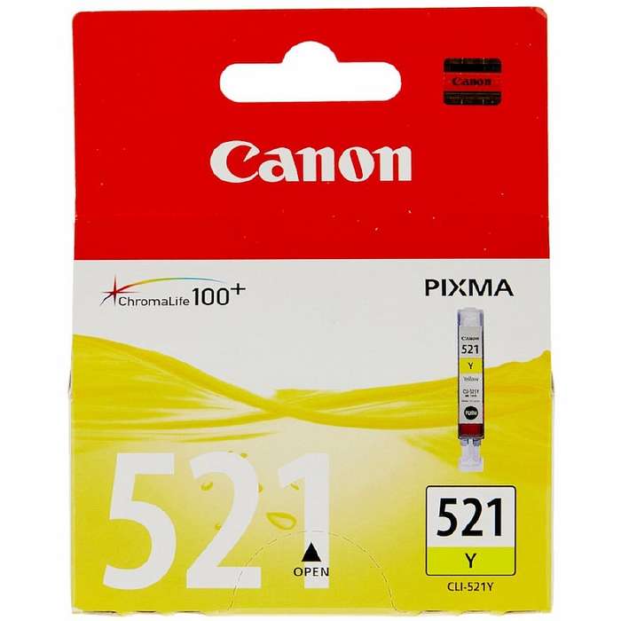 CANON CLI-521 YELLOW INK TANK
