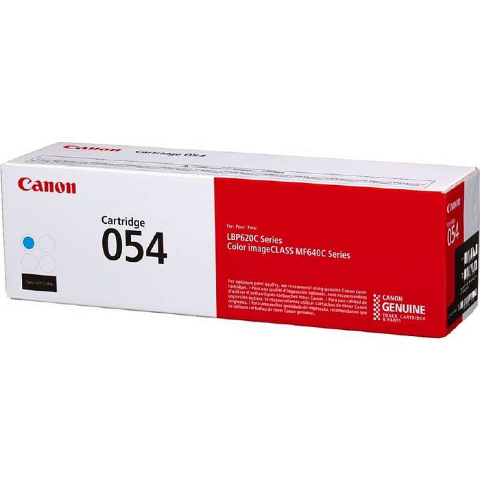 CANON 054 CYAN TONER CARTRIDGE
