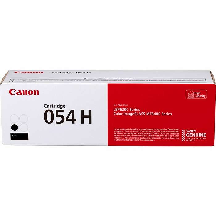 CANON 054H BLACK TONER CARTRIDGE