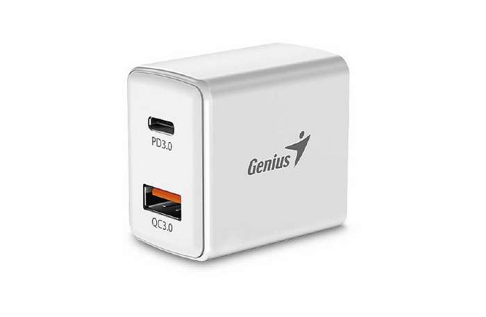 GENIUS CHARGER, 20W DUAL USB