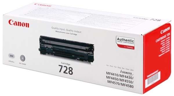 CANON 728 BLACK TONER CARTRIDGE