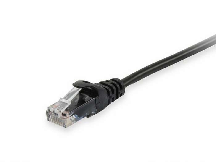 EQUIP CABLE, NET/W CAT6E PATCH 3M BLACK