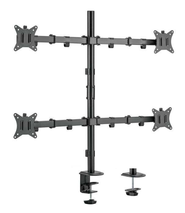 EQUIP, DESK 17-32 QUAD MONITOR MOUNT