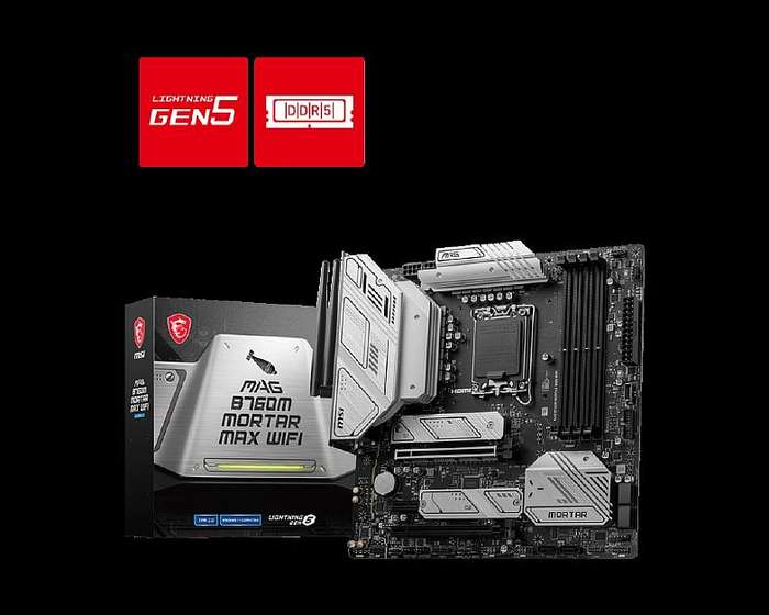 MSI B760M MORTAR MAX WIFI DDR5