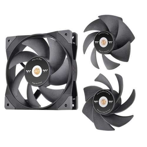 TT FAN, CT140 BLACK SYNC PC COOLING 2PK