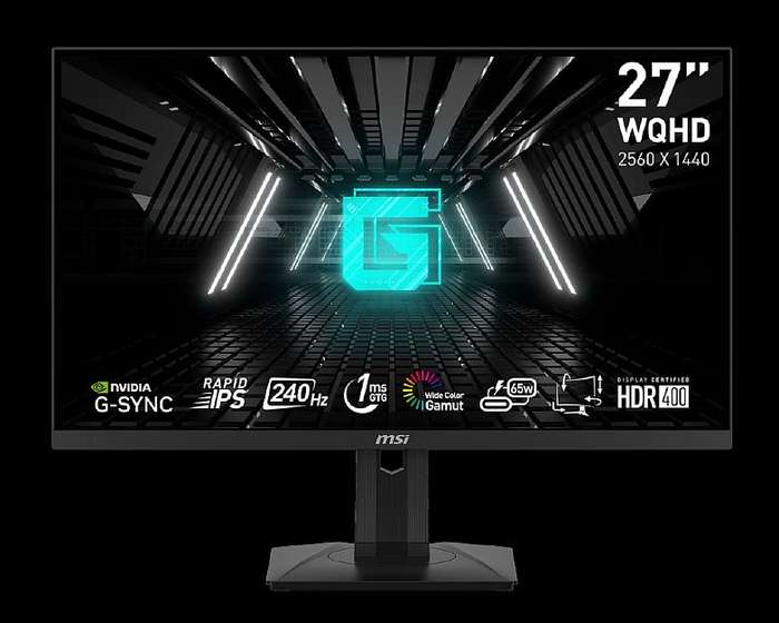 MSI 27 240HZ QHD GAMING MONITOR