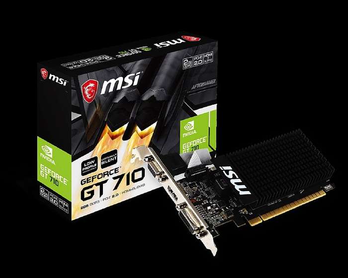 MSI GT710 2GB DDR3 64BIT