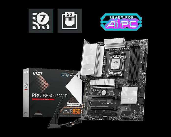 MSI PRO B850-P WIFI MAINBOARD