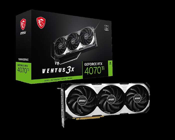 MSI RTX 4070 TI VENTUS 3X 12G