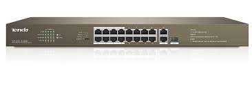 TENDA SWITCH 16 POE 10/100 250W RACK*