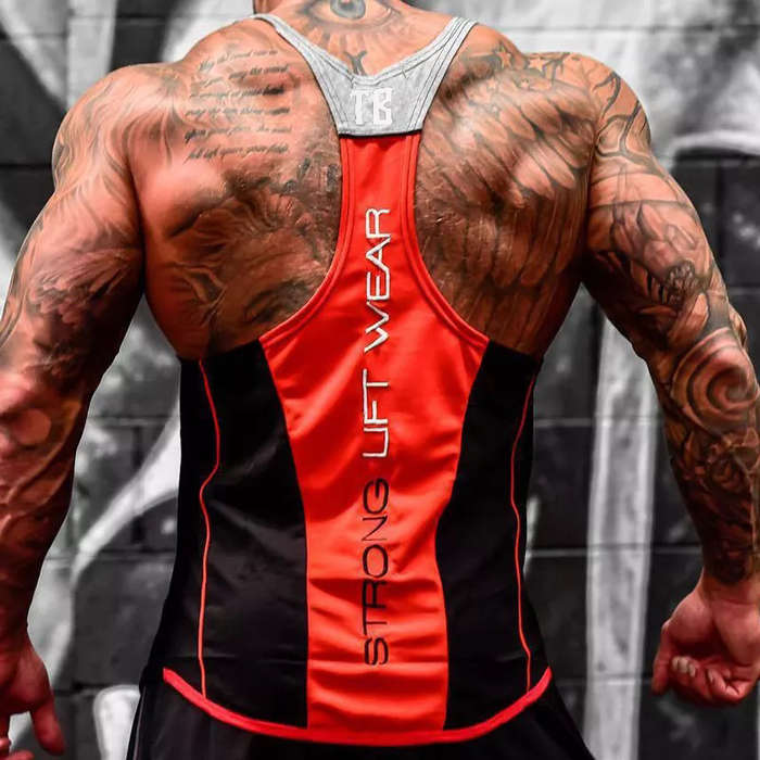 Toolbox Red and Black Tanktop