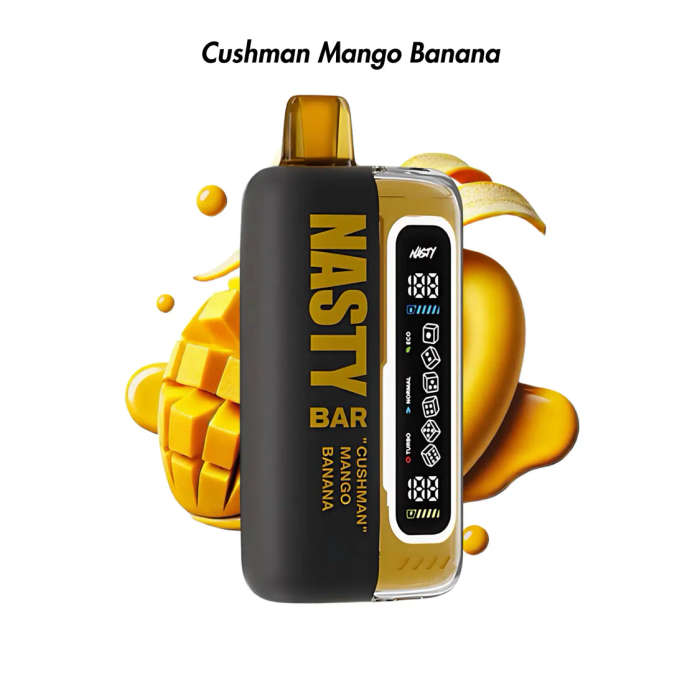 Nasty 20000 Puffs Disposable Vape | Cushman Mango banana  | 50mg