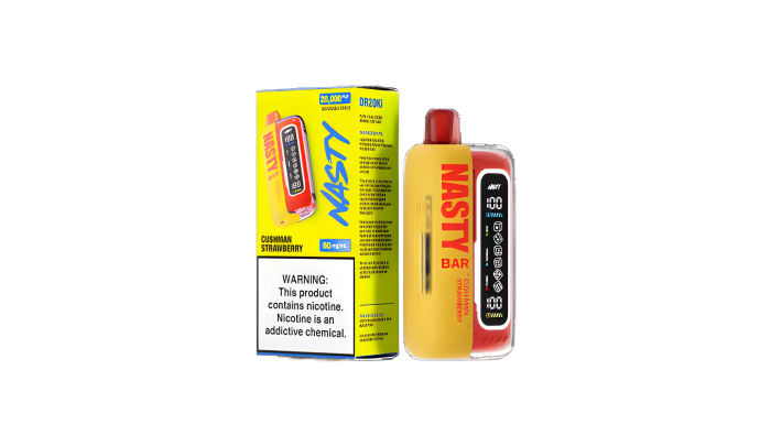Nasty 20000 Puffs Disposable Vape | Cushman Strawberry  | 50mg