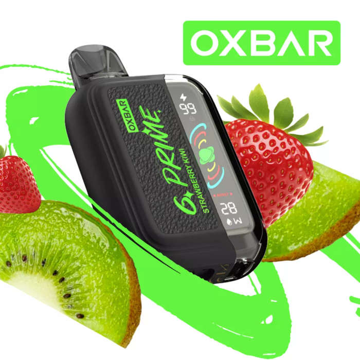 OXBAR G-Prime | 25K puffs 5% | 900mAh Rechargeable Battery | Strawberry Kiwi