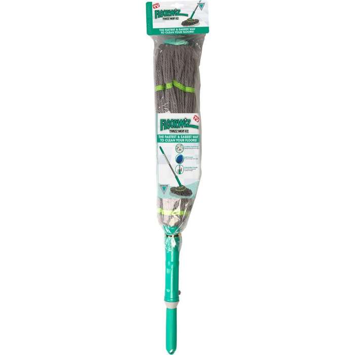 Floorwiz Twizz Mop X2 | Microfibre Spaghetti Mop