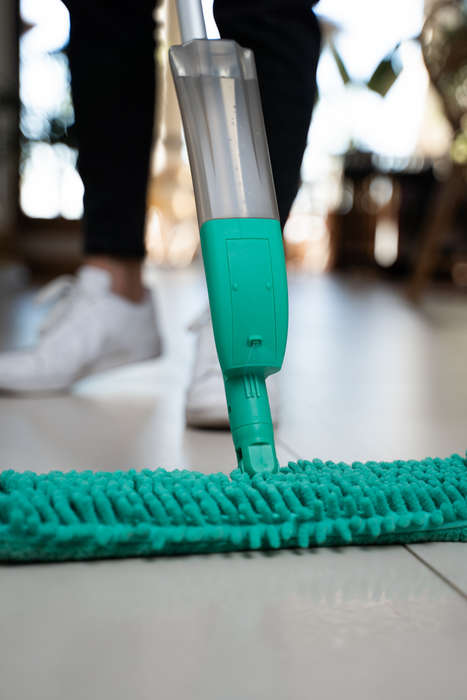 DEMO | Floorwiz Double Sided Spray Mop | Microfibre Mop with Spray Bottle