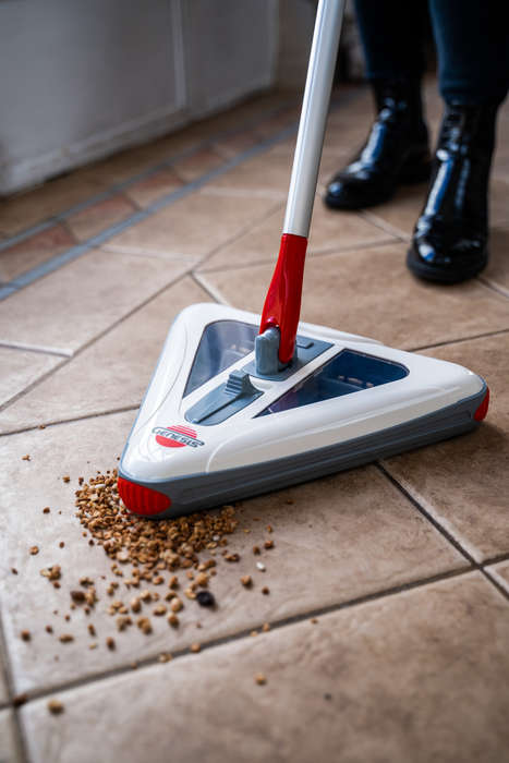 Genesis Cordless Sweeper Tri-brush | Electric Broom
