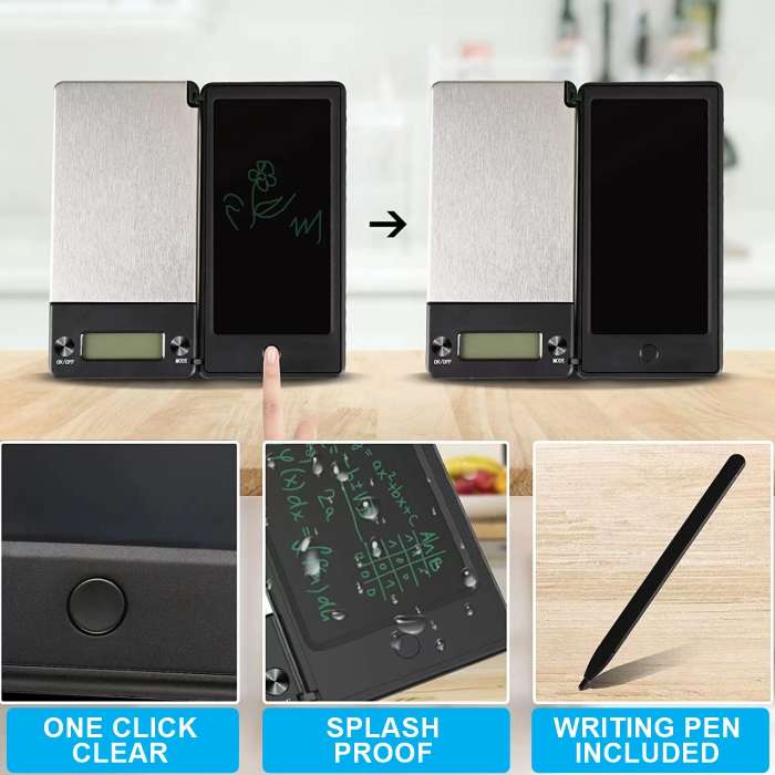 Genesis Digital Scale with writing pad | Scale