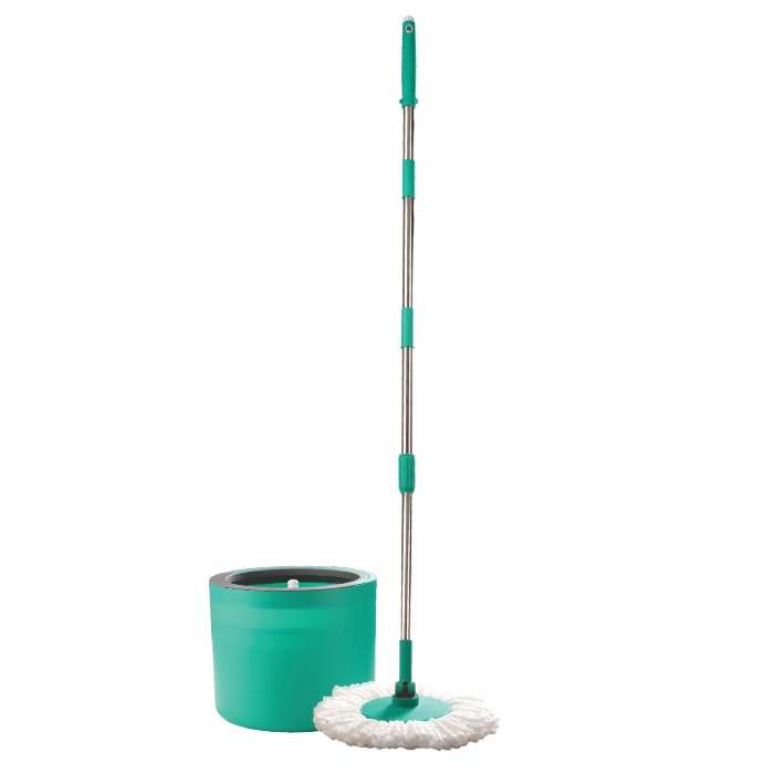 Floorwiz Spintech Pro | Microfibre Mop with Wash &amp; Dry Bucket