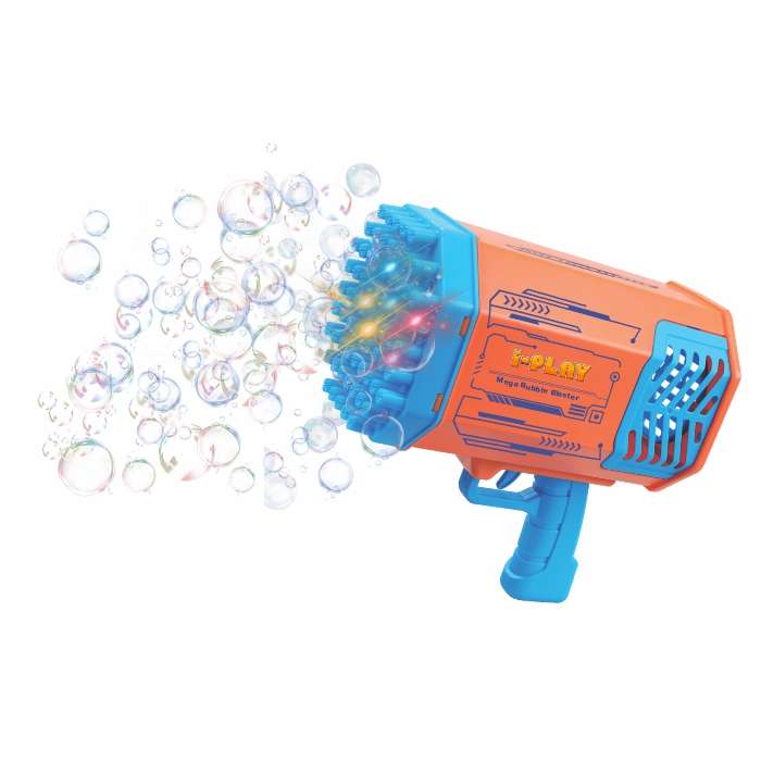 DEMO | i-Play Mega Bubble Blaster | Toy Gun