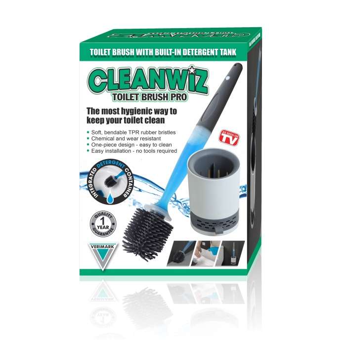 Cleanwiz Toilet Brush Pro | Silicone Toilet Brush