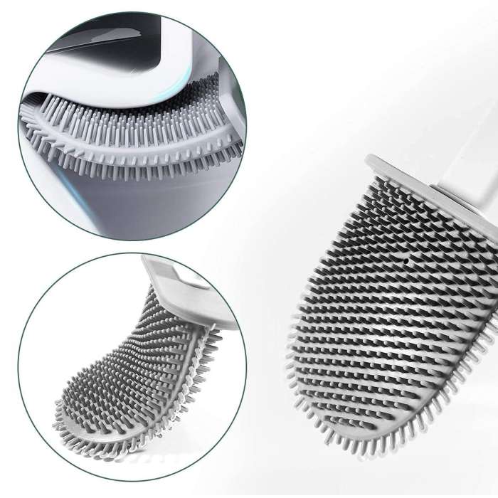 Cleanwiz Toilet Brush | Silicone Toilet Brush