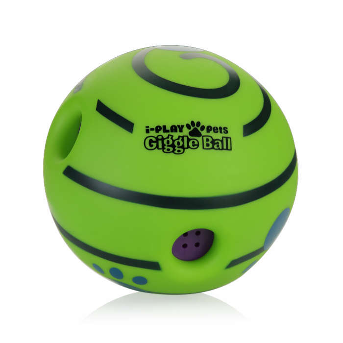 i-Play Pets Giggle Ball | Dog Play Ball
