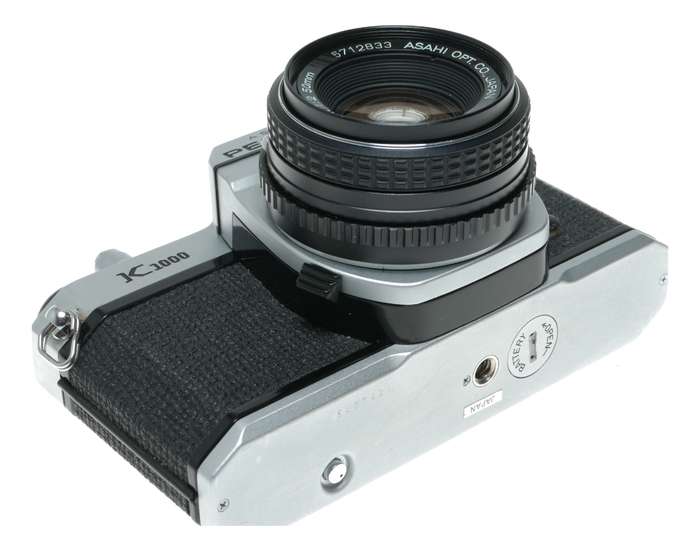 Asahi Pentax K1000 35mm Film SLR Camera SMC 1:2 50mm Lens Pouch