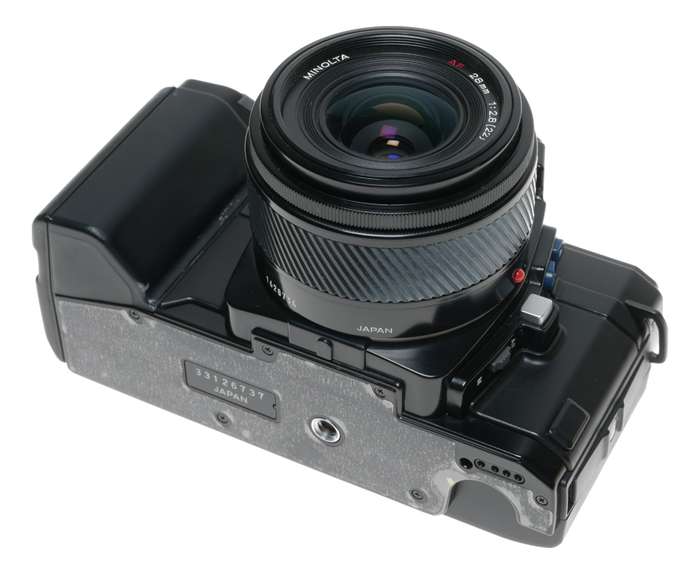 Minolta 7000 AF Black film camera 28mm 1:2.8 lens 2.8/28mm