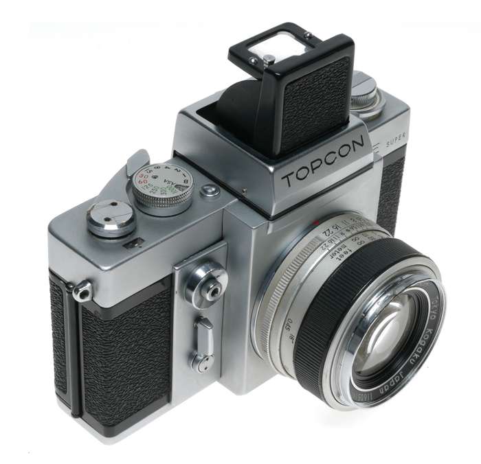 TOPCON RE Super SLR film camera 1.8 f=5.8cm auto-topcor lens