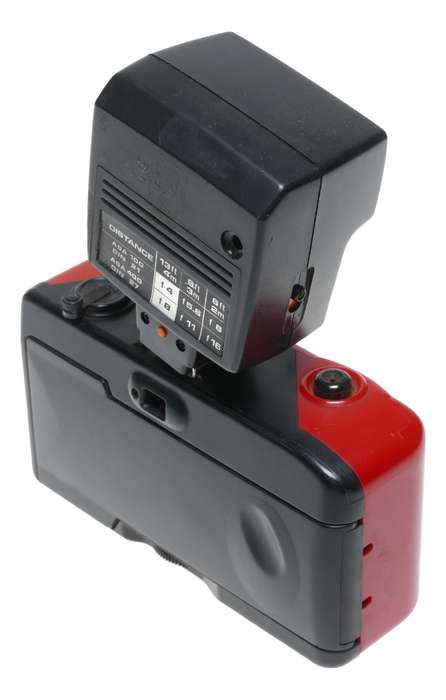 Aimex SP-500 point and shoot plastic 35mm film camera RETRO