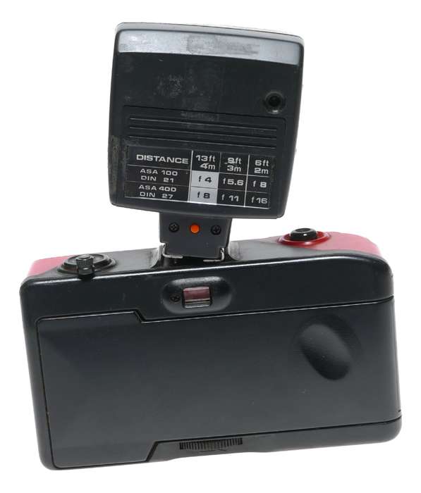 Aimex SP-500 point and shoot plastic 35mm film camera RETRO