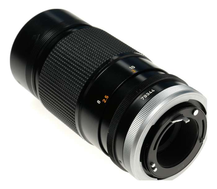 Canon FD mount 4/200mm lens 200mm F4 S.S.C vintage glass