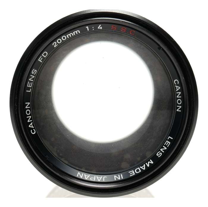 Canon FD mount 4/200mm lens 200mm F4 S.S.C vintage glass