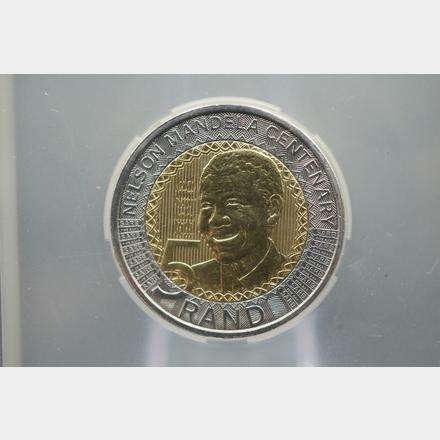 2018 5 Rand Mandela Centenary (MS64)