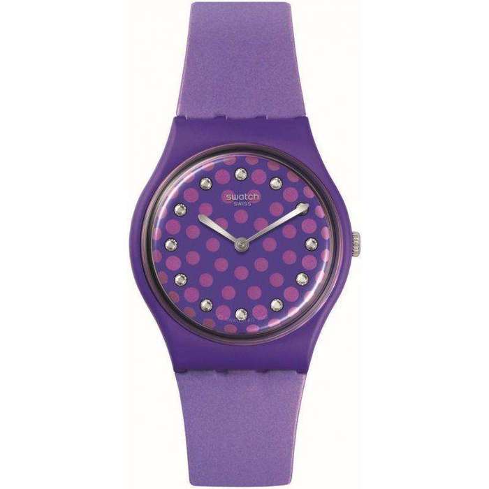 Swatch PERFECT PLUM Silicone Watch (S031V100)