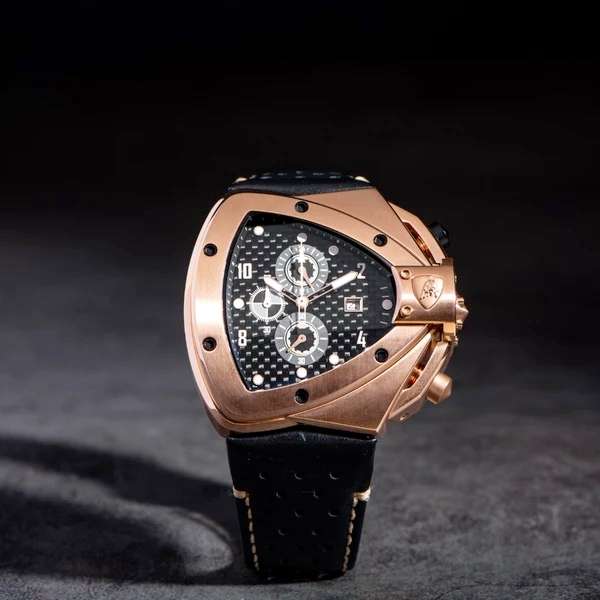 **pure beast worth R35k Tonino Lamborghini Men`s SPYDER ROSE GOLD Chronograph Watch NEW 100% GENUINE