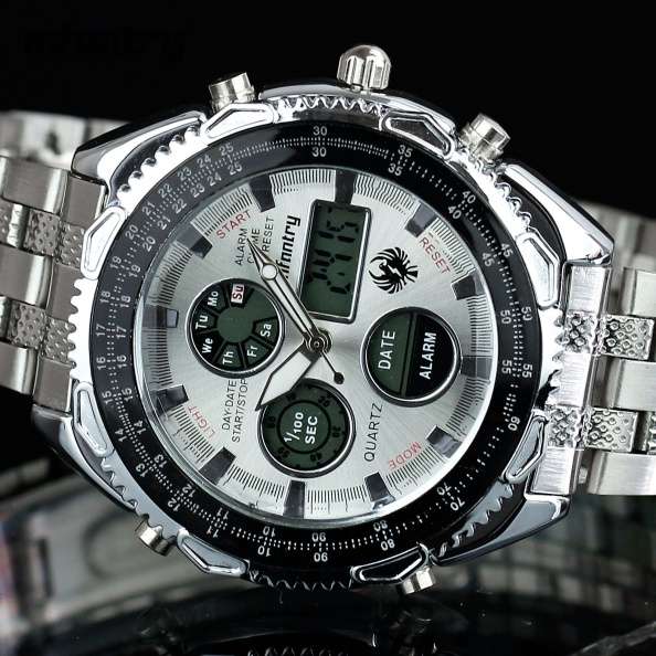 INFANTRY MILITARY CO. Pilot Talon Silver Edition Watch Brand new BOXED, FULLY LOADED!