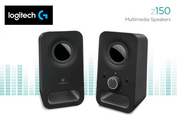 Logitech Z150 Multimedia Mini Speakers Midnight Black