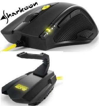 Sharkoon Shark Zone M51 Gaming Laser Mouse And Sharkoon Shark Zone Mb10 Gaming Bungee Hub Bundle-, R