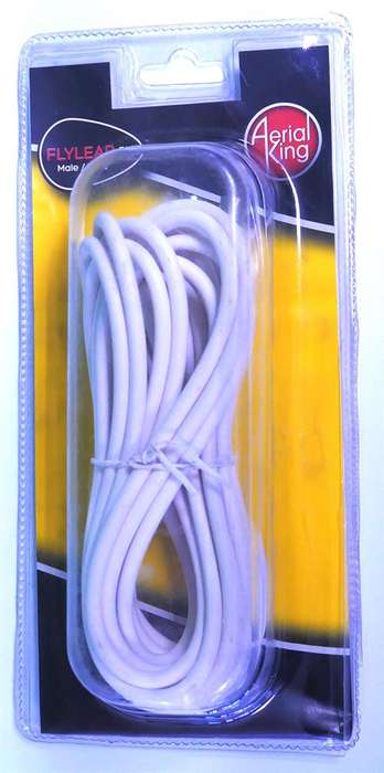 Aerial King Lead Male to Male 5m Cable is a high-quality coaxial cable designed for optimal signa...